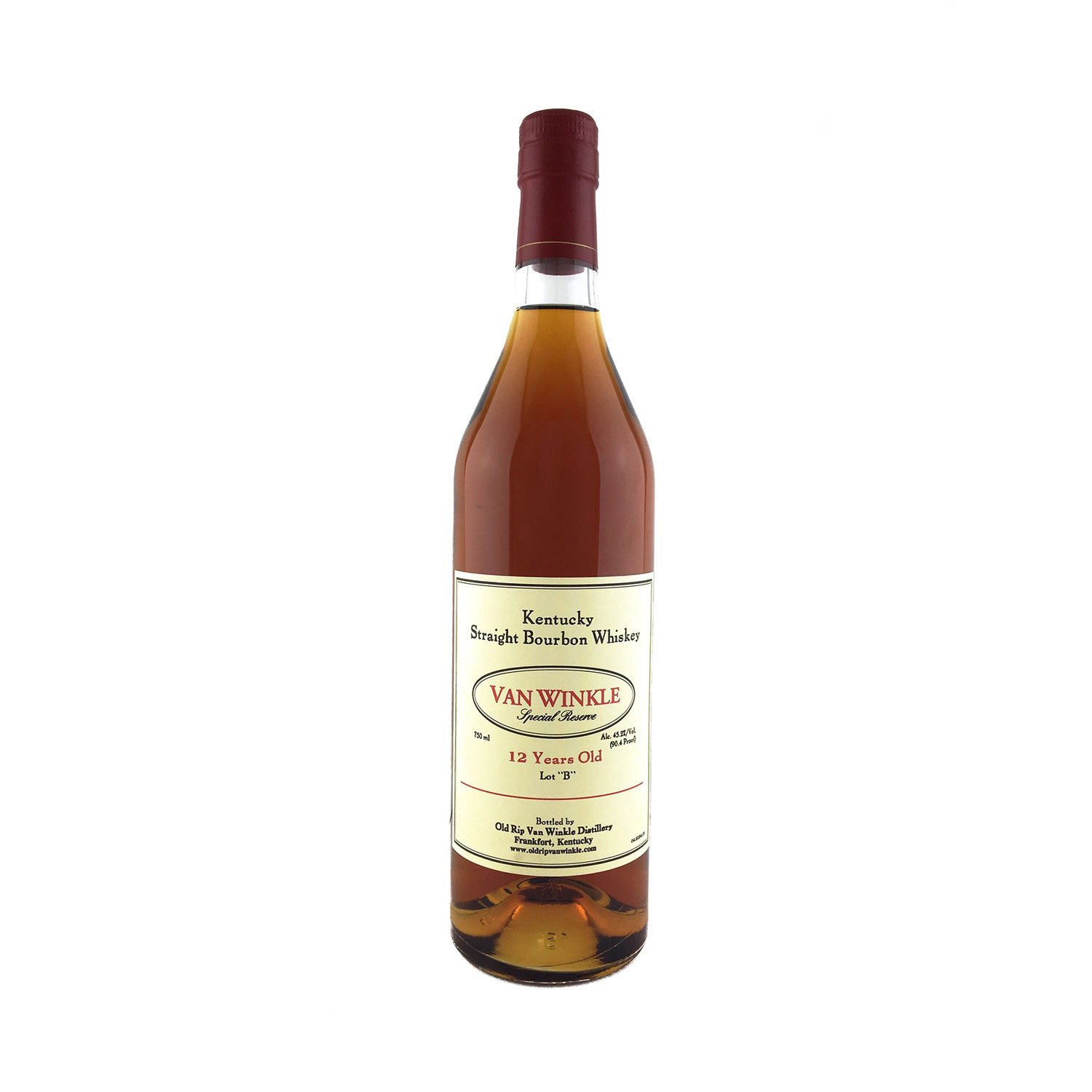 2014 Van Winkle 12 Year Old Special Reserve Lot B 750ml 90.4 Proof (45.2%)