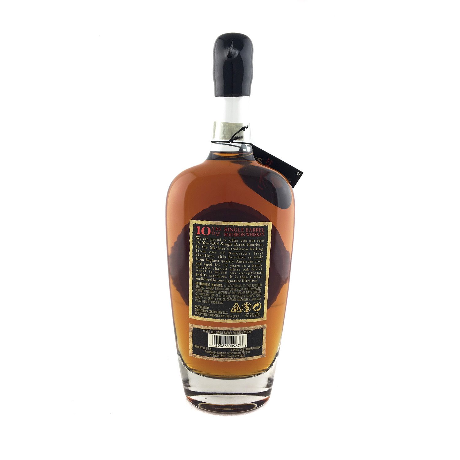 2016 Michter's 10 Year Old Bourbon 700ml 94.4 Proof (47.2%) - Image 2