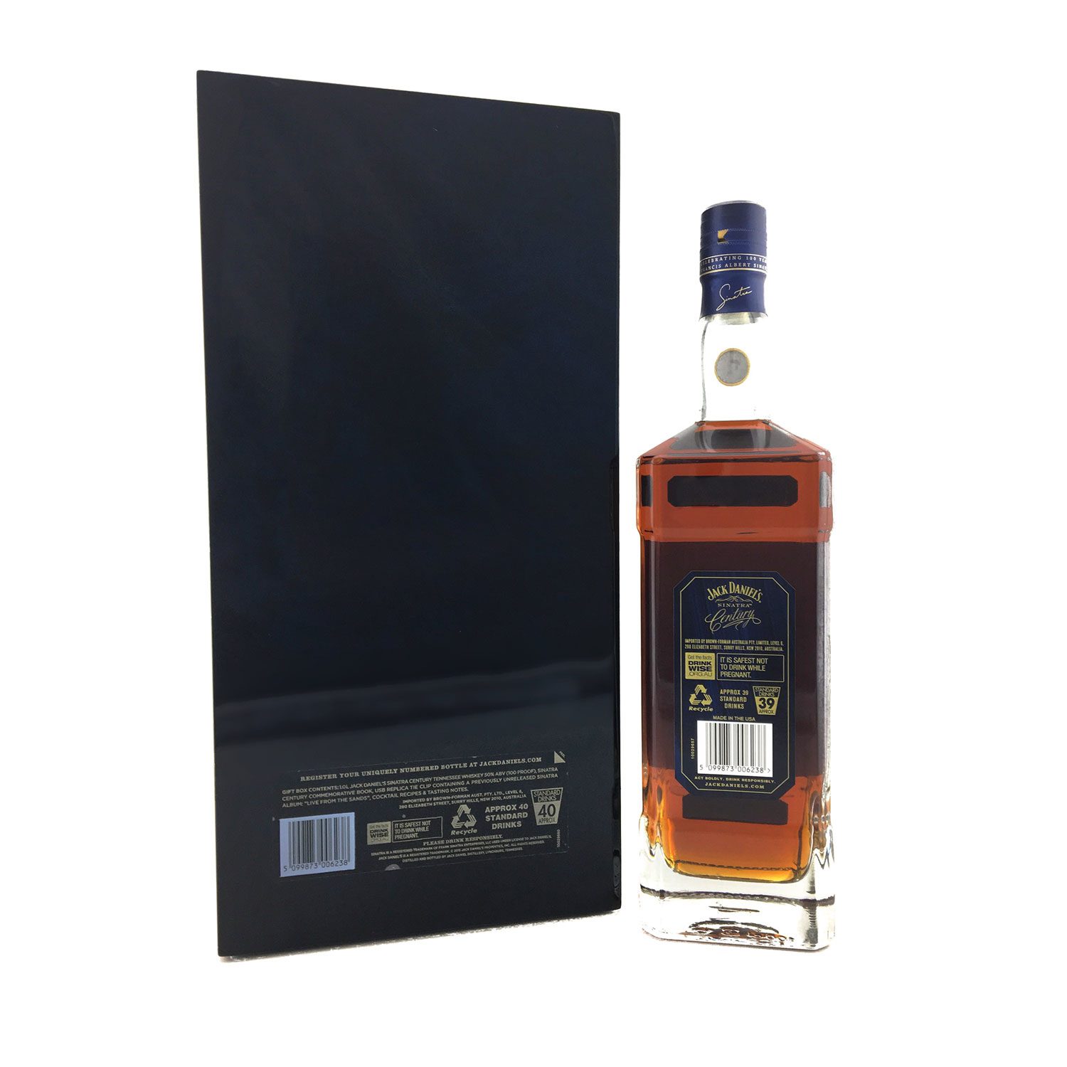 Jack Daniel's Sinatra Century 1Liter 100 Proof (50.0%) - Image 2