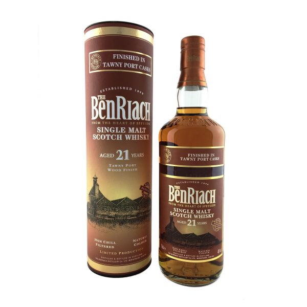BenRiach 21 Year Old Tawny Port Finish 70cl 46%