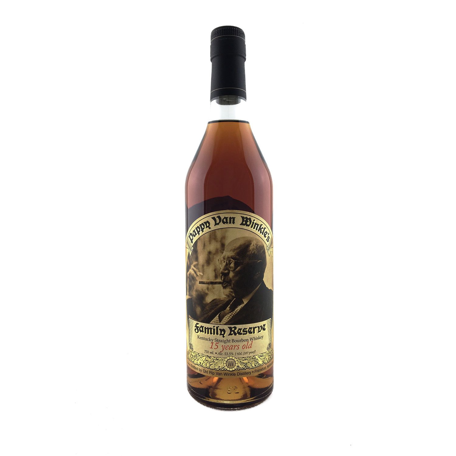 2015 Pappy Van Winkle 15 Year Old 750ml 107 Proof (53.5%)