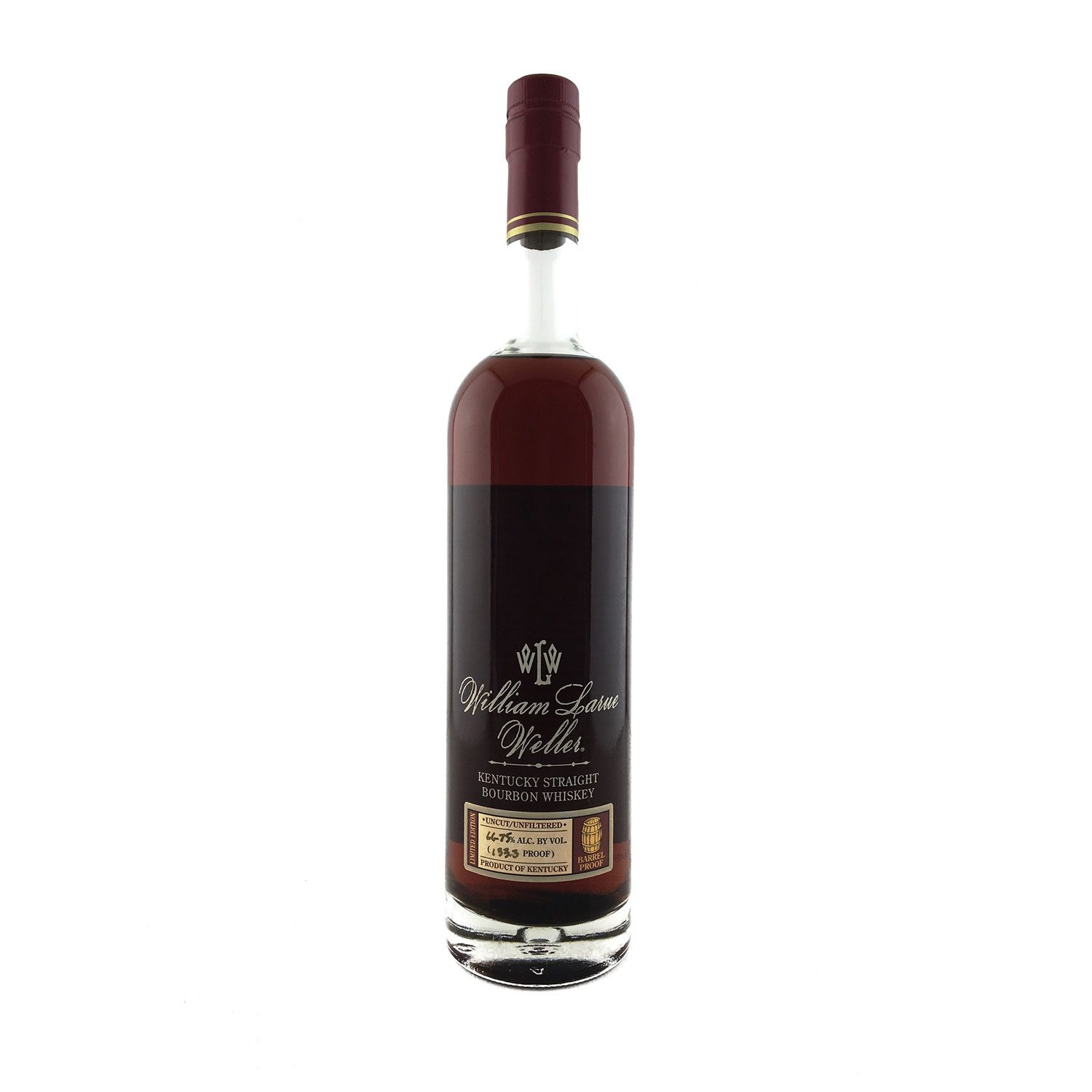 2011 William Larue Weller Bourbon 750ml 133.5 Proof (66.75%)