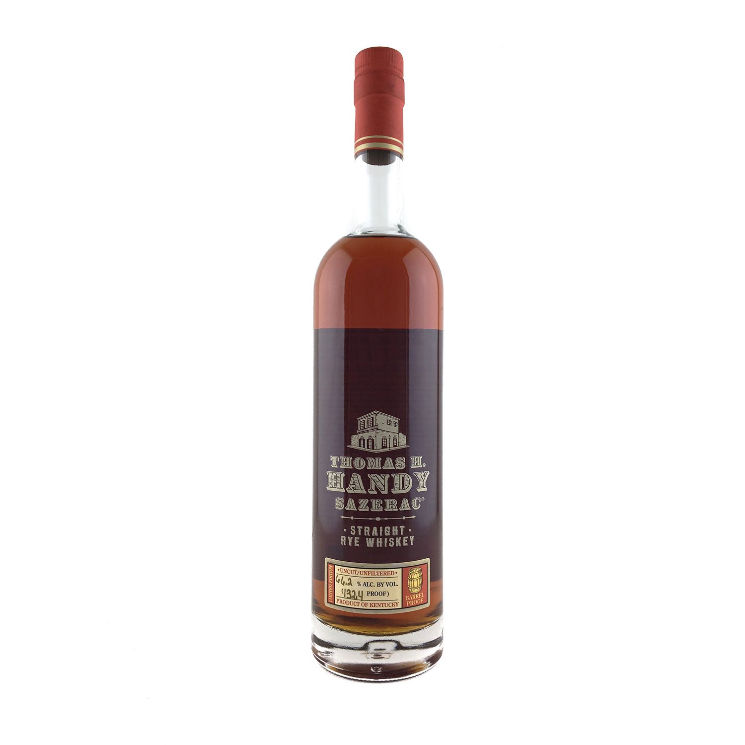2012 Thomas H Handy Sazerac Rye 750ml 132.4 Proof (66.20%)
