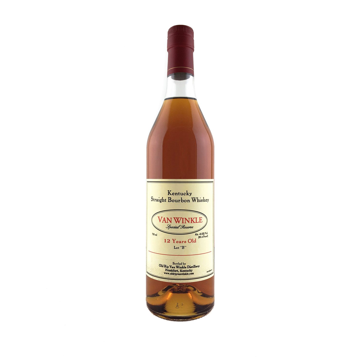 2013 Van Winkle 12 Year Old Special Reserve Lot B 750ml 90.4 Proof (45.2%)