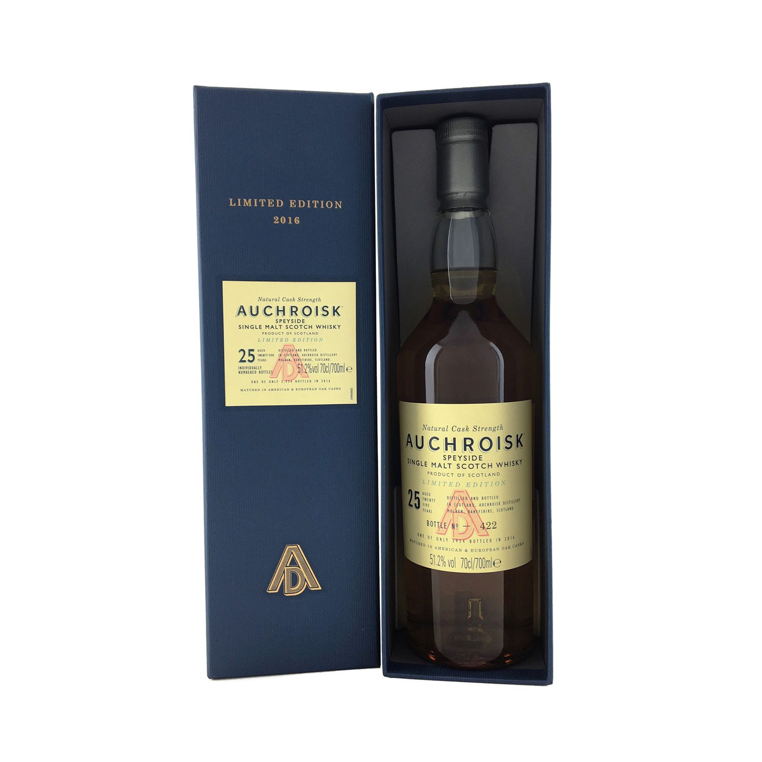 Auchroisk 25 Year Old 70cl 51.2% - Image 3