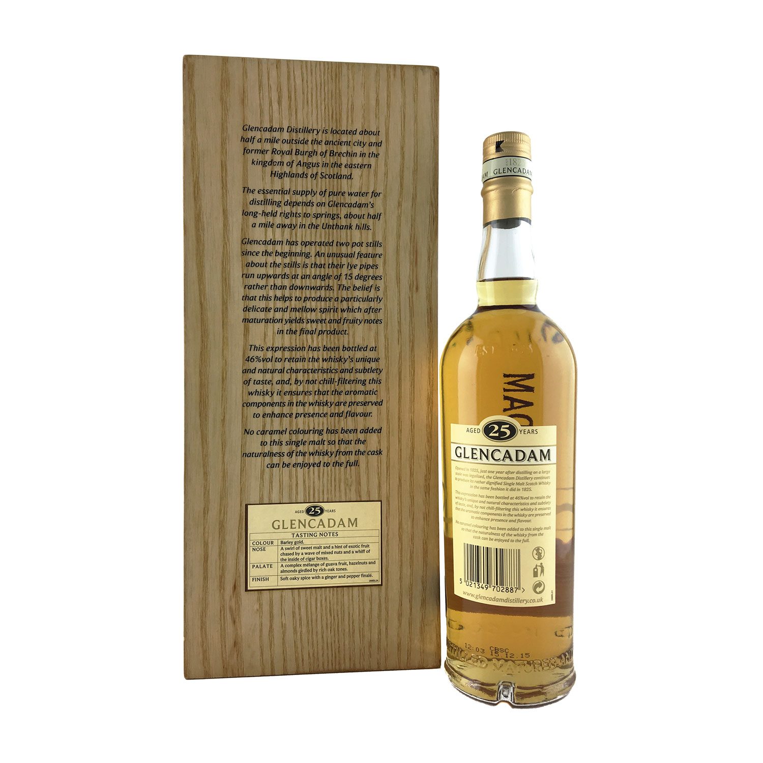 Glencadam 25 Year Old 70cl 46% - Image 2