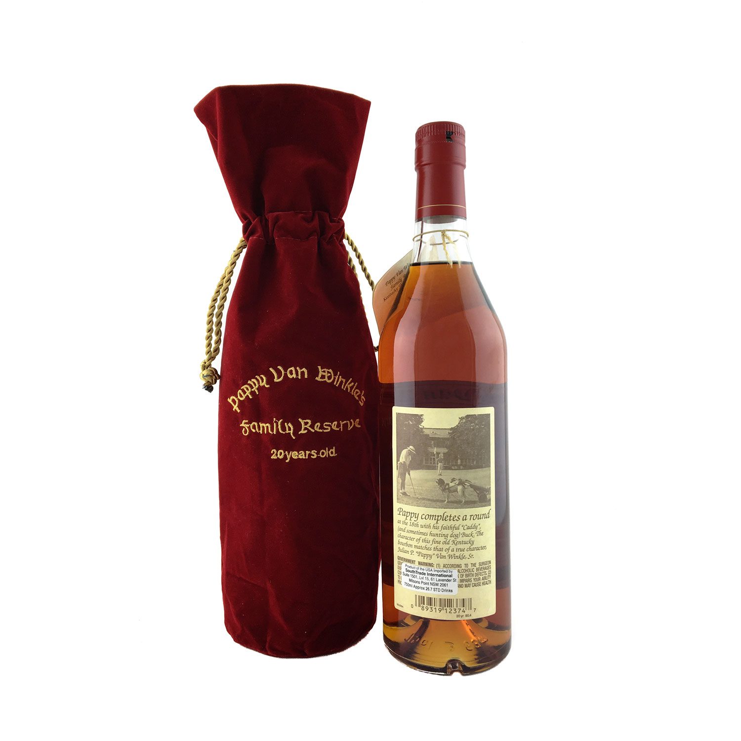 2016 Pappy Van Winkle 20 Year Old 750ml 90.4 Proof (45.2%) - Image 2
