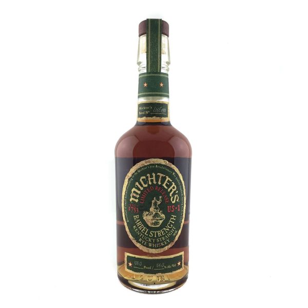 2015 Michter's Barrel Strength Rye 700ml 108 Proof (54.0%)