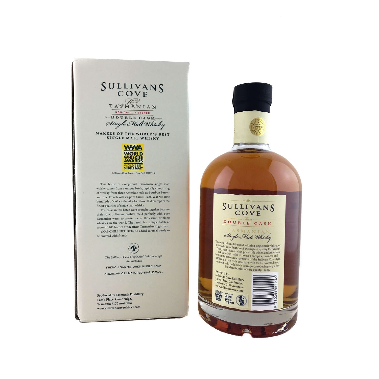 Sullivans Cove 9 Year Old Double Cask DC095 700ml 49.6% - Image 2