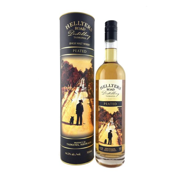 Hellyers Road Peated Single Malt Whisky 700ml 46.2%