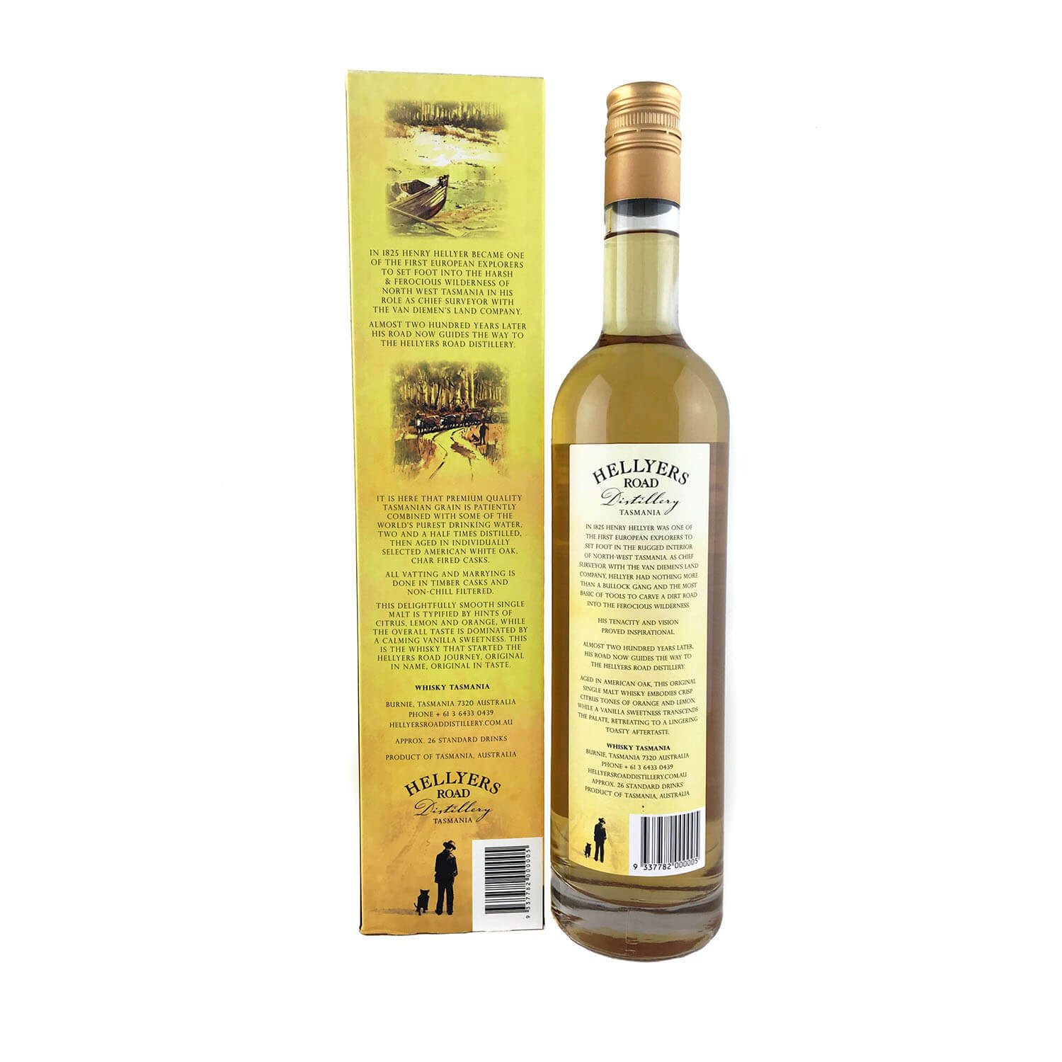 Hellyers Road Original Single Malt Whisky, Australian Whisky, Tasmanian Whisky, The Old Barrelhouse