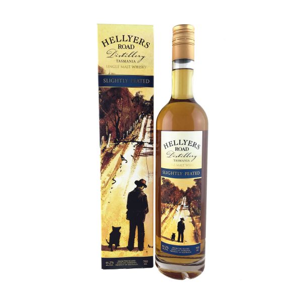 Hellyers Road Slightly Peated Single Malt Whisky 700ml 46.2%