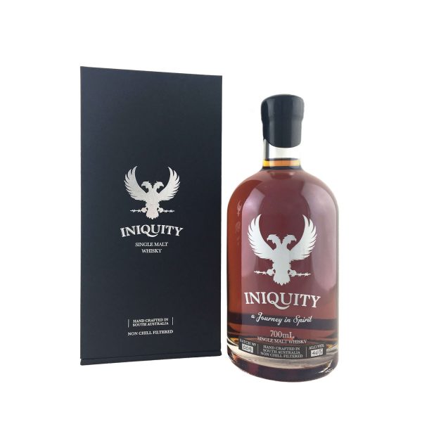 Iniquity Austaralian Single Malt Whisky, Australian Whisky, The Old Barrelhouse