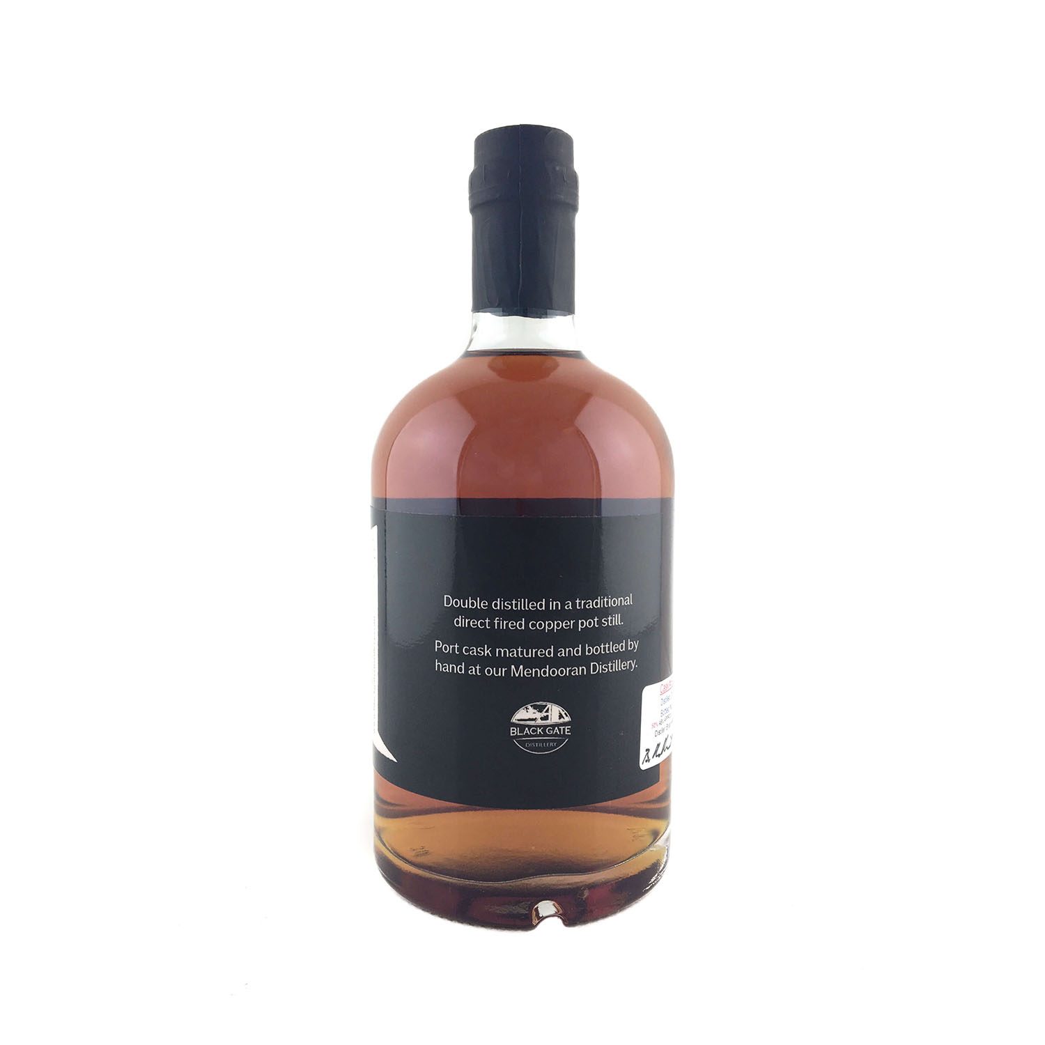 Black Gate Port Cask #22 Australian Single Malt Whisky 500ml 50% - Image 2