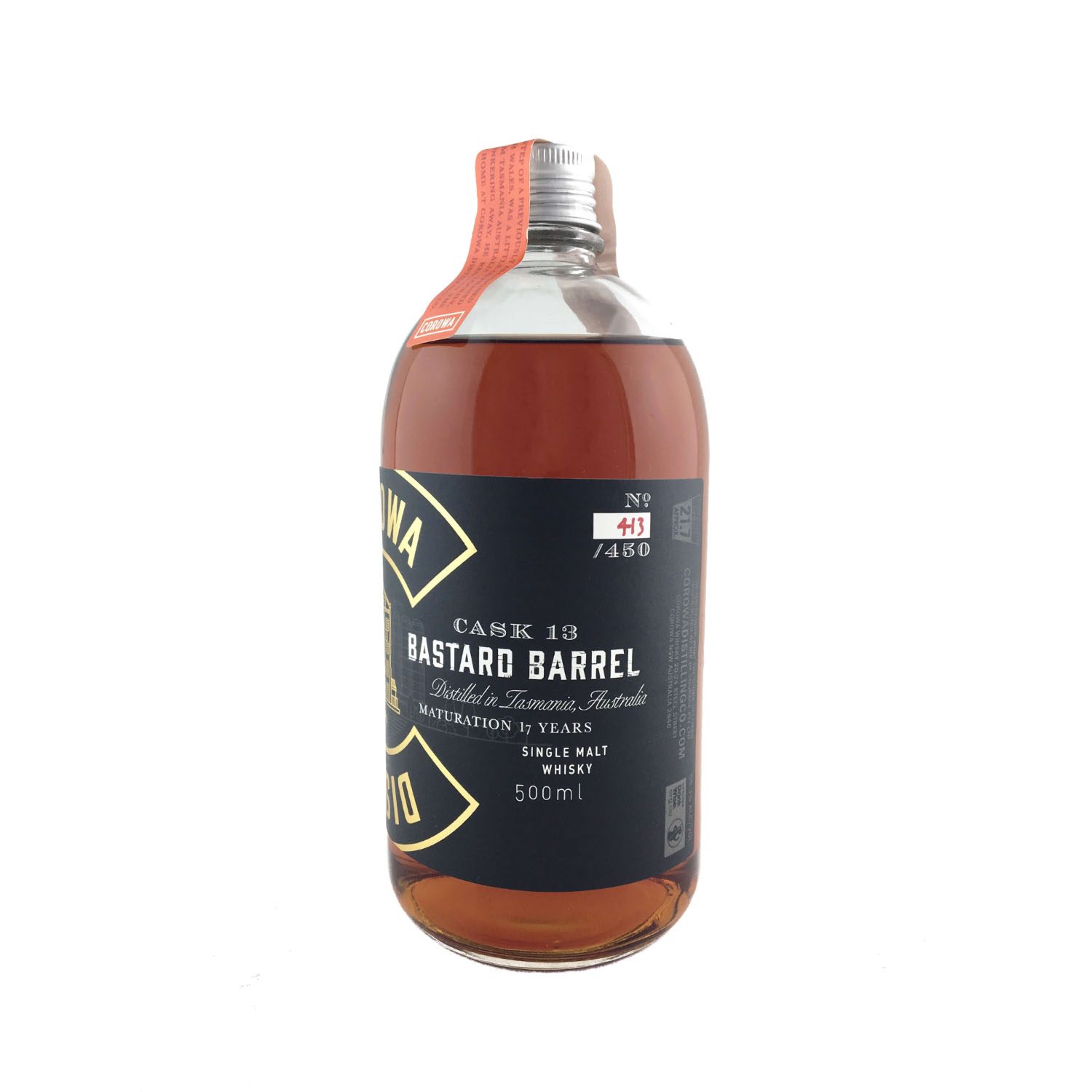 Corowa Distilling Co. Bastard Barrel 17 Year Old Australian Whisky 500ml 55.3% - Image 2