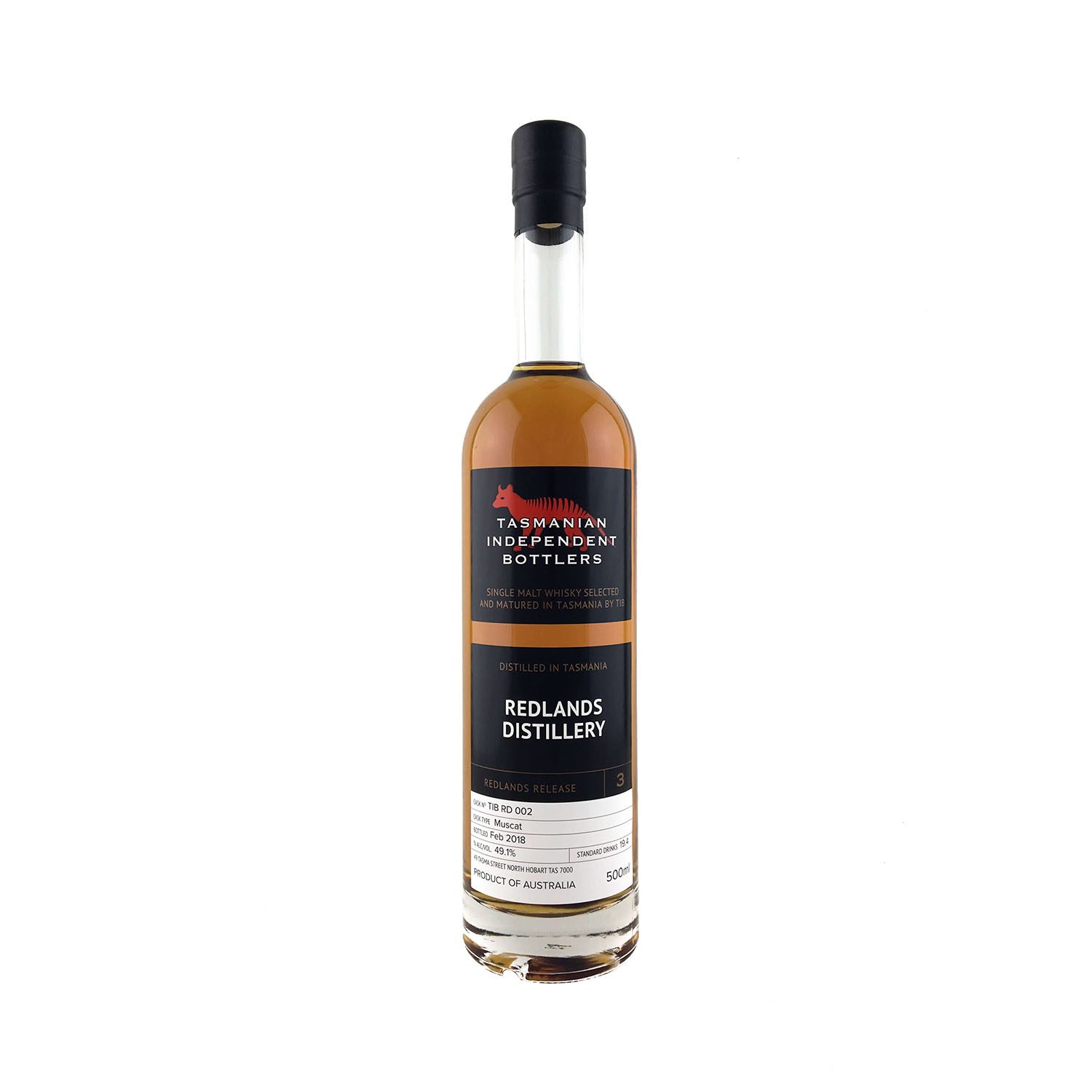 Tasmanian Independent Bottlers Redlands Distillery, Australian Whisky, The Old Barrelhouse