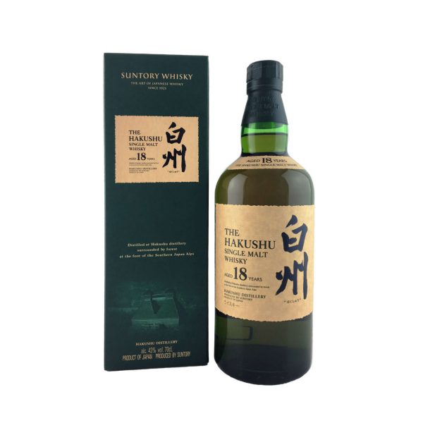 Suntory Hakushu 18 Year Old Single Malt 700ml 43%