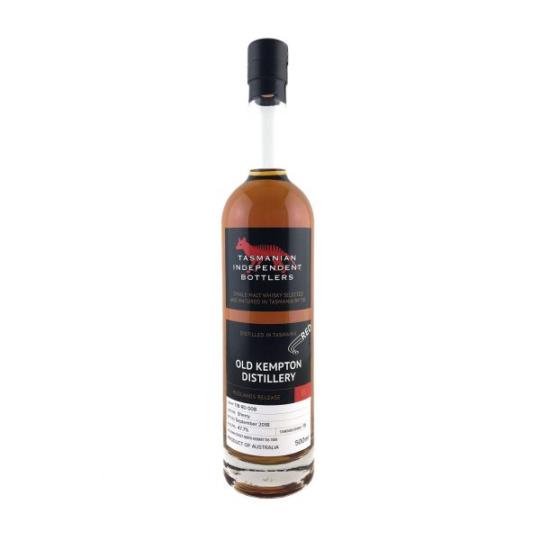 Tasmanian Independent Bottlers. TIB Cask RD008 Oloroso Sherry Cask  500ml 47.7%