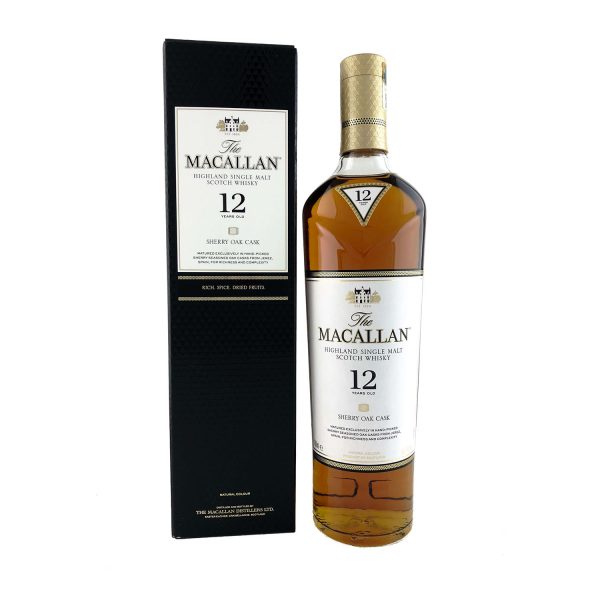 The Macallan 12 Year Old Sherry Oak Cask 700ml 40%