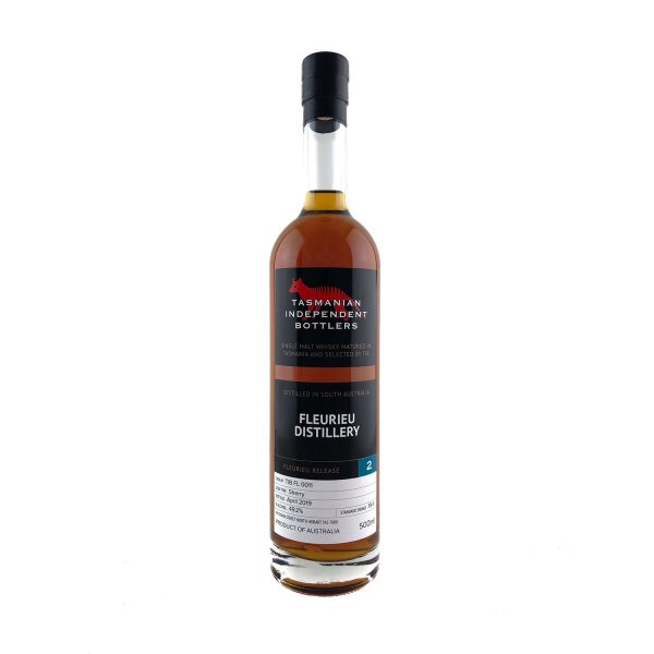 Tasmanian Independent Bottlers. TIB Cask FL0011 Sherry Cask Single Malt Whisky 500ml 49.2%