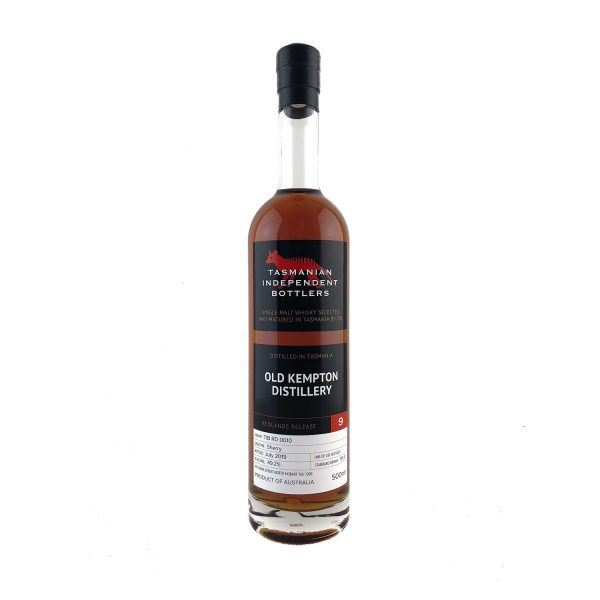 Tasmanian Independent Bottlers. TIB Cask RD 0010 Sherry Cask Single Malt Whisky 500ml 49.2%