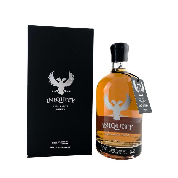 Iniquity - Tin Shed Distilling Batch No.17 Australian Single Malt Whisky 700ml 46%