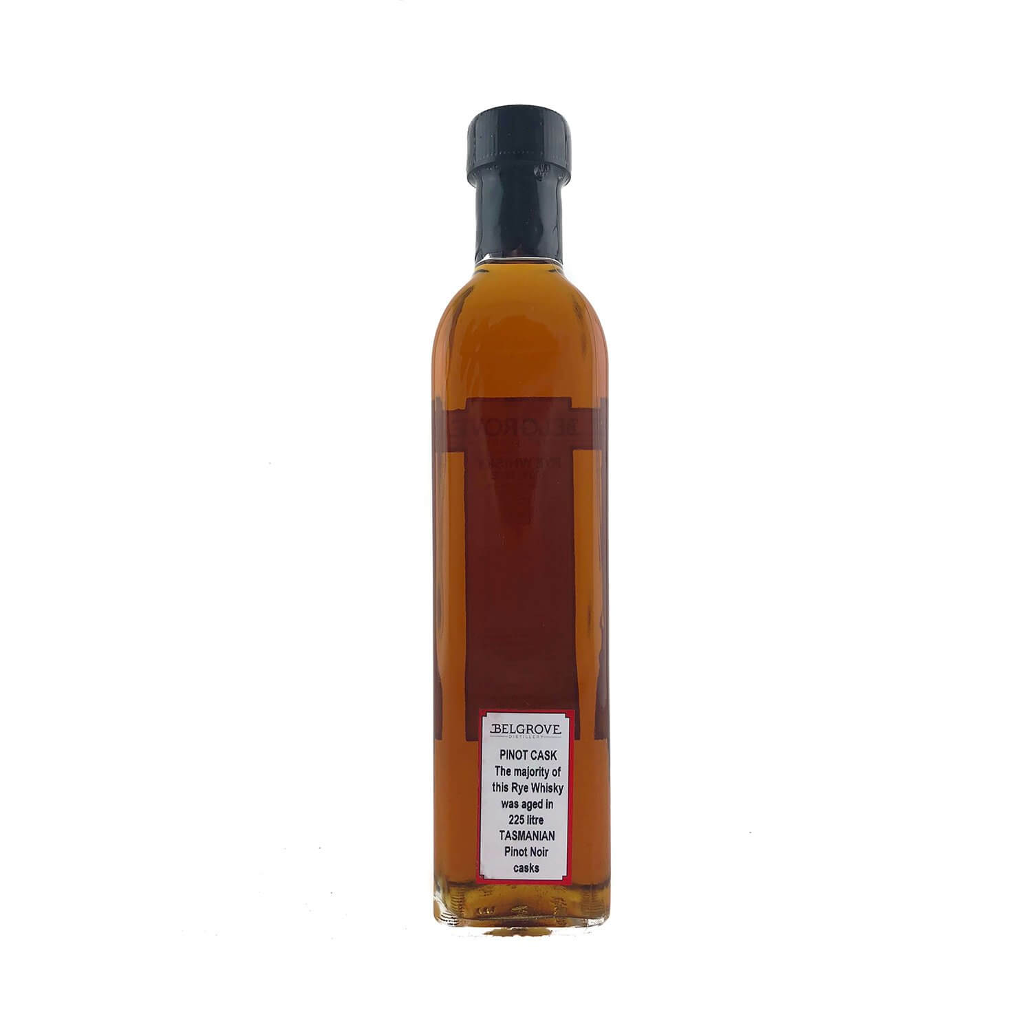 Belgrove Rye Pinot Cask Whisky 500ml 60% - Image 2