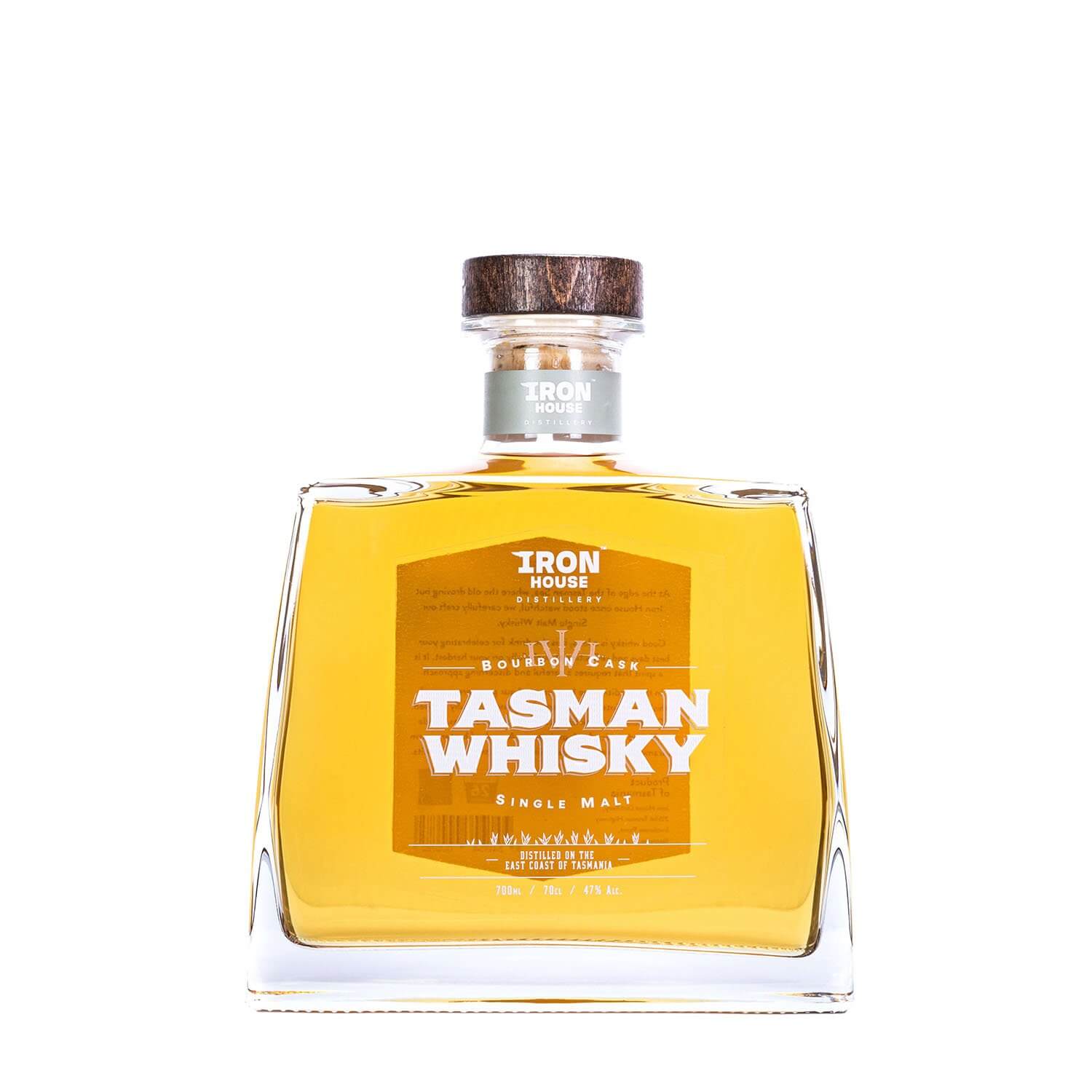 Iron House Distillery - Tasman Whisky Bourbon Cask 4 Year Old, 700ml 47%