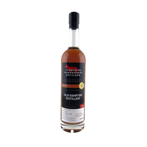Tasmanian Independent Bottlers. TIB Cask RD0027 Sherry Cask Single Malt Whisky 500ml 47.9%