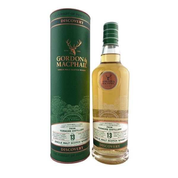 Gordon & MacPhail Discovery – Tormore Distillery 13 Year Old Single Malt Whisky 700ml 43%