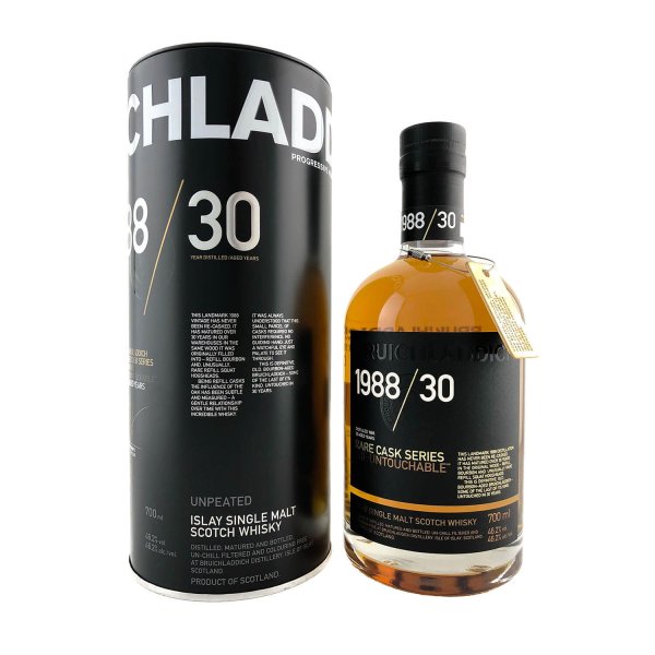 Bruichladdich 1988/30 Year Old ‘The Untouchable’ 700ml 46.2%
