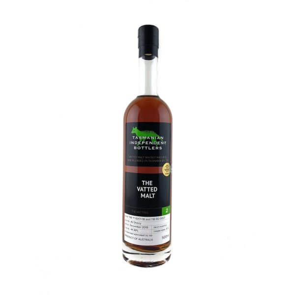 Tasmanian Independent Bottlers. The Vatted Malt 2 – 500ml 44.38%