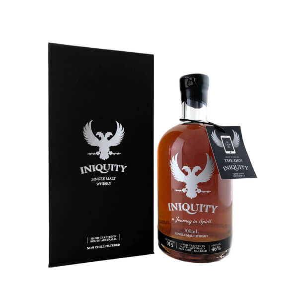 Iniquity - Tin Shed Distilling Batch No. 015 Australian Single Malt Whisky 700ml 46%