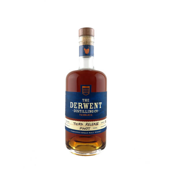 Derwent Distilling Co. Third Release – Pinot Cask Single Malt Whisky 500ml 46%