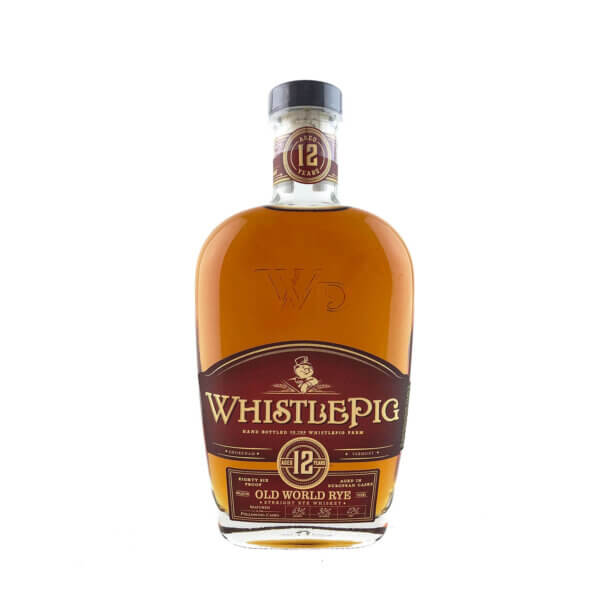 Whistlepig 12 Year Old - 'Old World Rye' Straight Rye Whiskey 750ml 43%