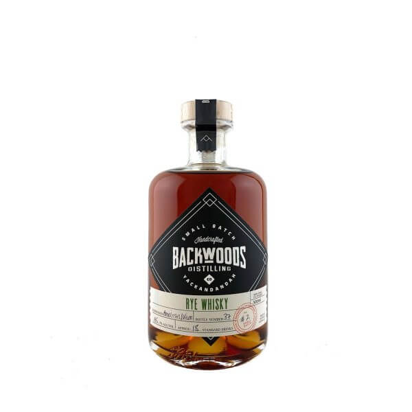 Backwoods Distilling Co. Batch #2 Rye Whisky 500ml 46%