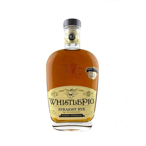 Whistlepig 10 Year Old ‘Barrel Strength’ Straight Rye Whiskey 750ml 57.4%