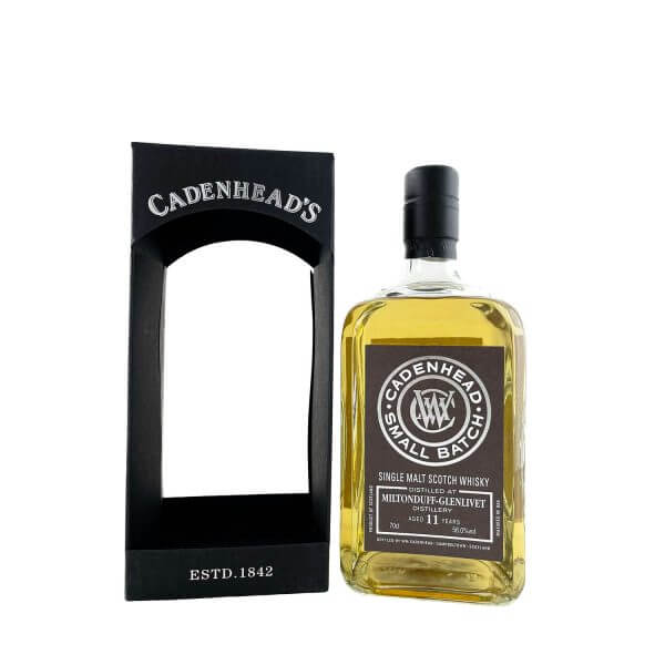 Cadenhead’s ‘Small Batch’ Miltonduff-Glenlivet 11 Year Old Cask Strength 700ml 56%