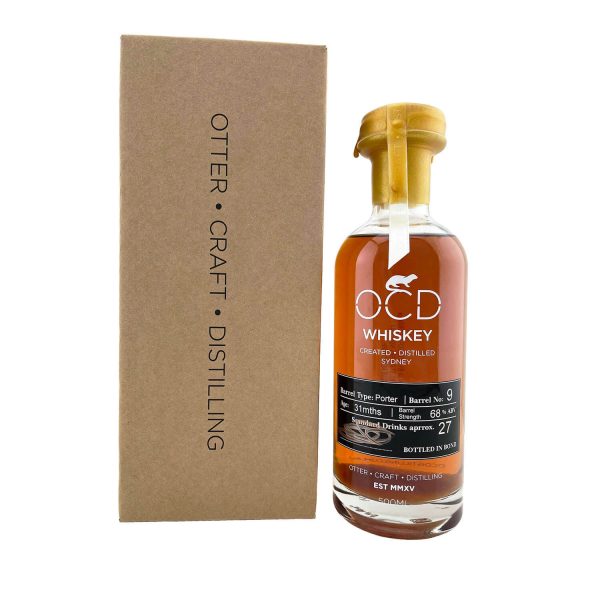 OCD Ninth Release ‘Ex-Porter Cask’ Cask Strength Single Malt Whiskey 500ml 68%