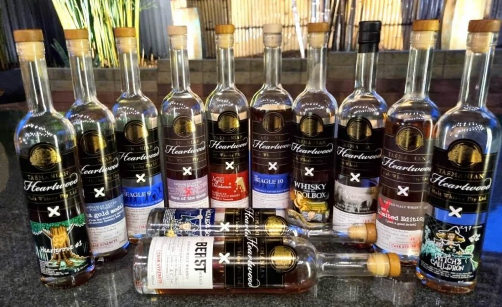 Heartwood Malt Whisky, Tasmanian Whisky, Australian Whisky, Tim Duckett, The Old Barrelhouse