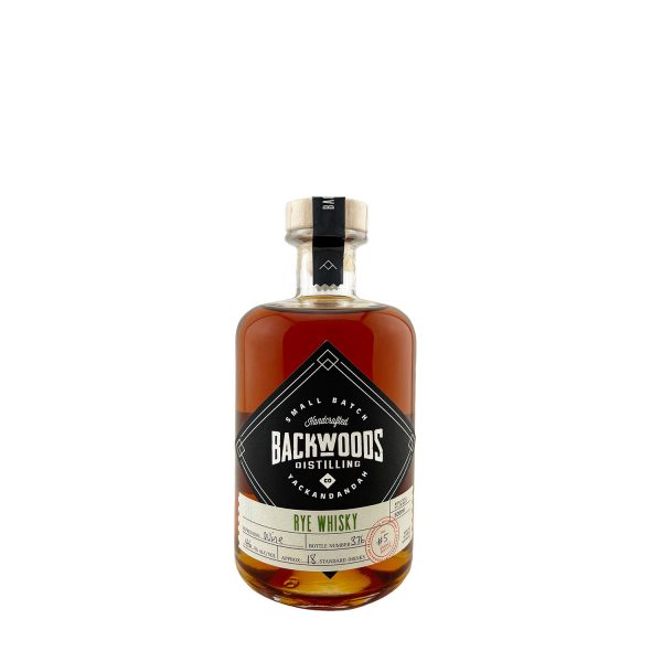 Backwoods Distilling Co. Batch #5 Wine Cask Rye Whisky 500ml 46%