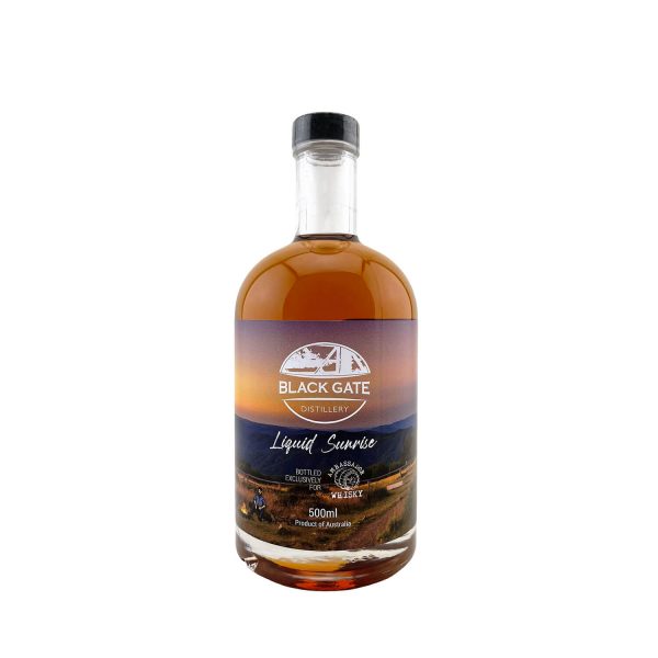 Black Gate ‘Liquid Sunshine’ Bourbon Cask, Cask Strength 500ml 54.8% 500ml