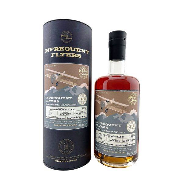 Infrequent Flyers Batch 8 ‘Auchroisk Distillery’ 15 Year Old Sauternes Finish 700ml 59.1%