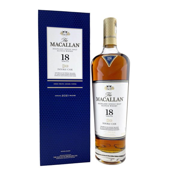 The Macallan 18 Year Old Double Cask 2021 Release 700ml 43%