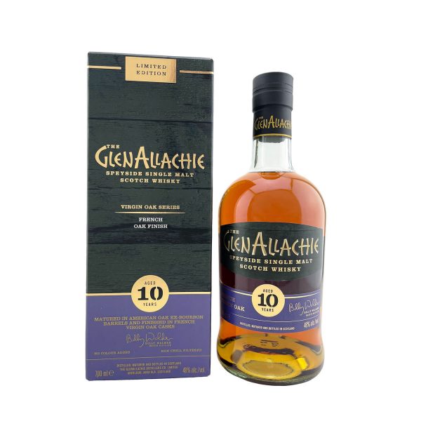 The GlenAllachie 10 Year Old French Oak Finish Limited Edition 700ml 48%