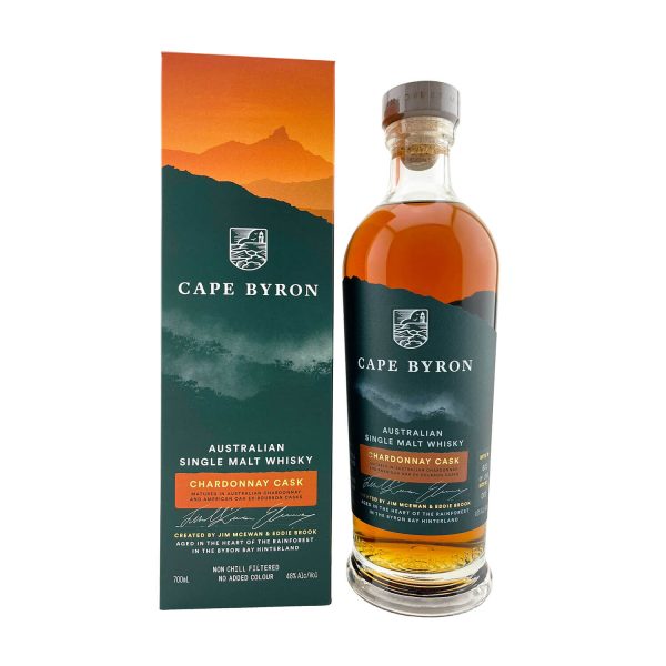 Cape Byron Distillery Chardonnay Cask Batch 002 Single Malt Whisky 700ml 48%