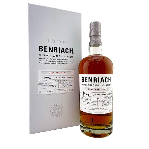 BenRiach 1994 Cask #1858 ‘Cask Edition Selection’ PX Sherry 27 Year Old 700ml 54%