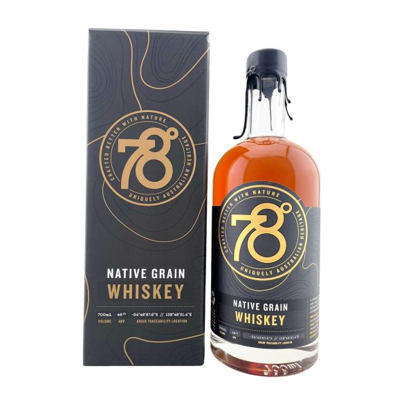 78 Degrees Native Grain Batch 005 Australian Whiskey 700ml 46.2%