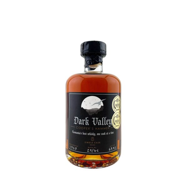 Dark Valley Cooper’s Hammer – Ex Bourbon Cask Single Malt Whisky 500ml 67.9%