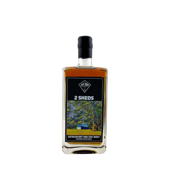Craft Works Distillery ‘2 Sheds’ Single Malt Whisky 500ml 54.9%